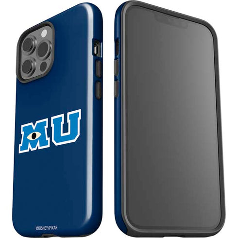 Disney Monsters University MU Logo iPhone 15 Pro Max Impact Case